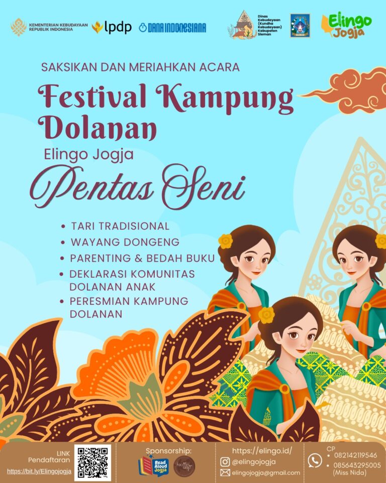 Festival Kampung Dolanan Berbahasa Jawa Elingo Jogja 2026